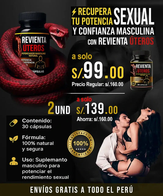 Revienta Úteros - 100% Productos Naturales