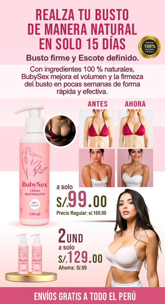 BubySex - Crema 100% natural