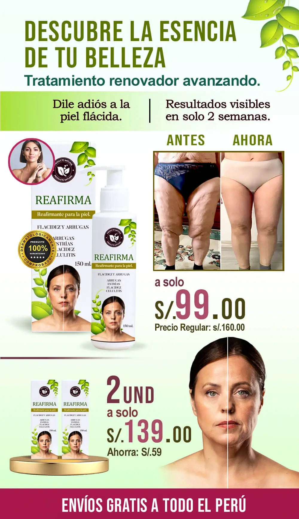 Reafirma - Tratamiento Renovador Avanzado