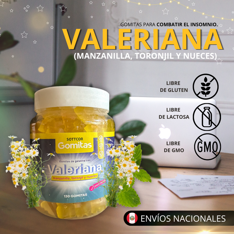 Gomitas de Valeriana