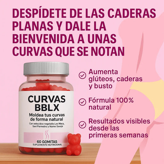 Curvas BBLX - 100% Naturales GOMITAS